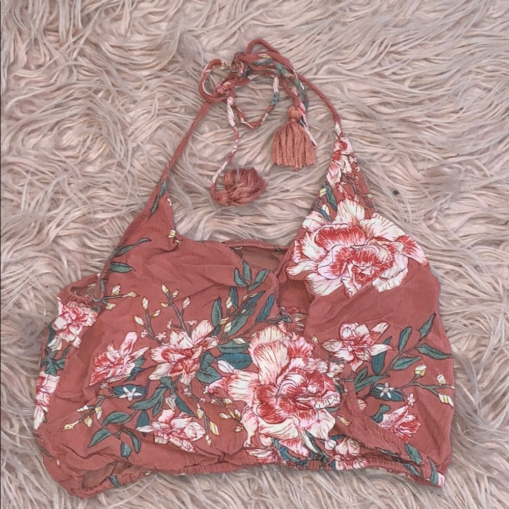 Billabong floral tank